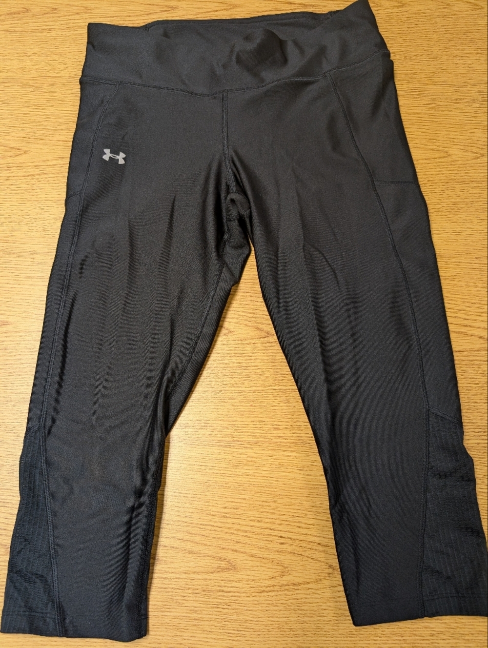 Under Armour Black Compression Leggings with Logo